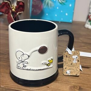 Rae Dunn Peanuts Snoopy “Go Team” Mug - NEW with tags